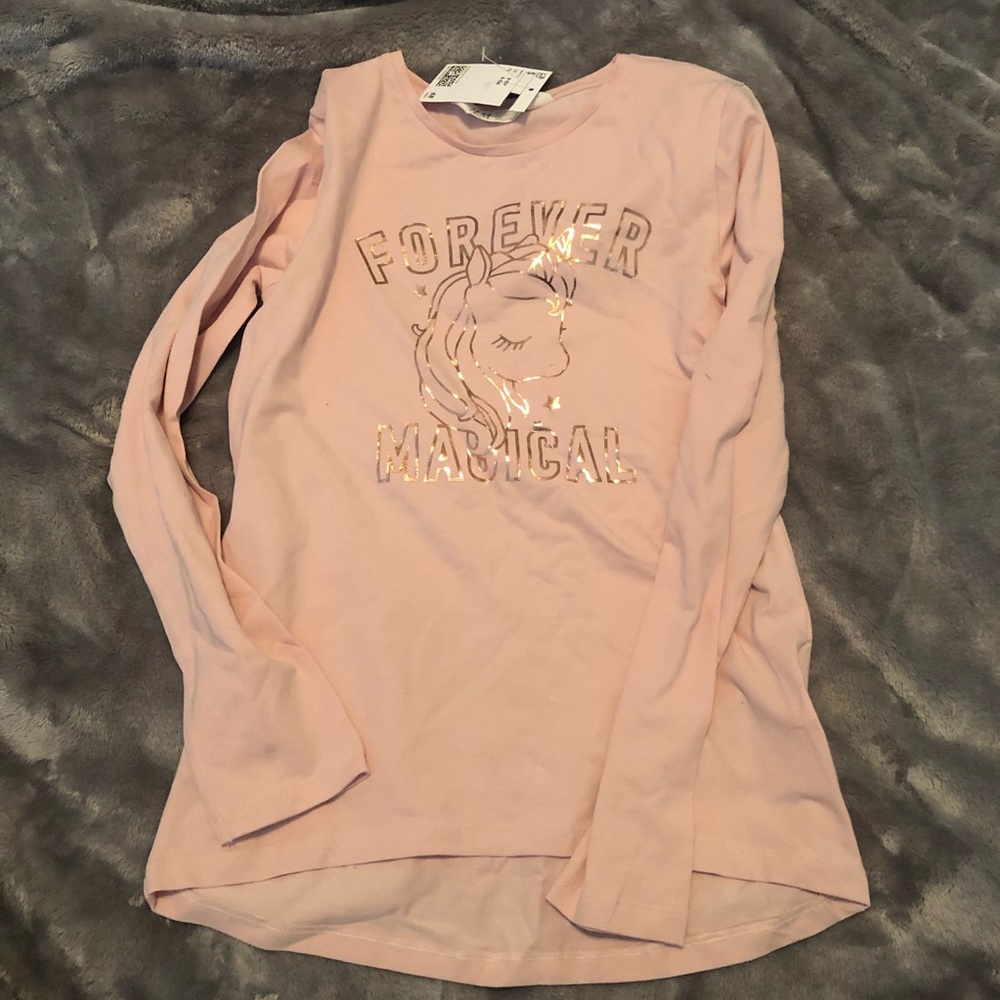 4/$25 Girls long sleeve tee